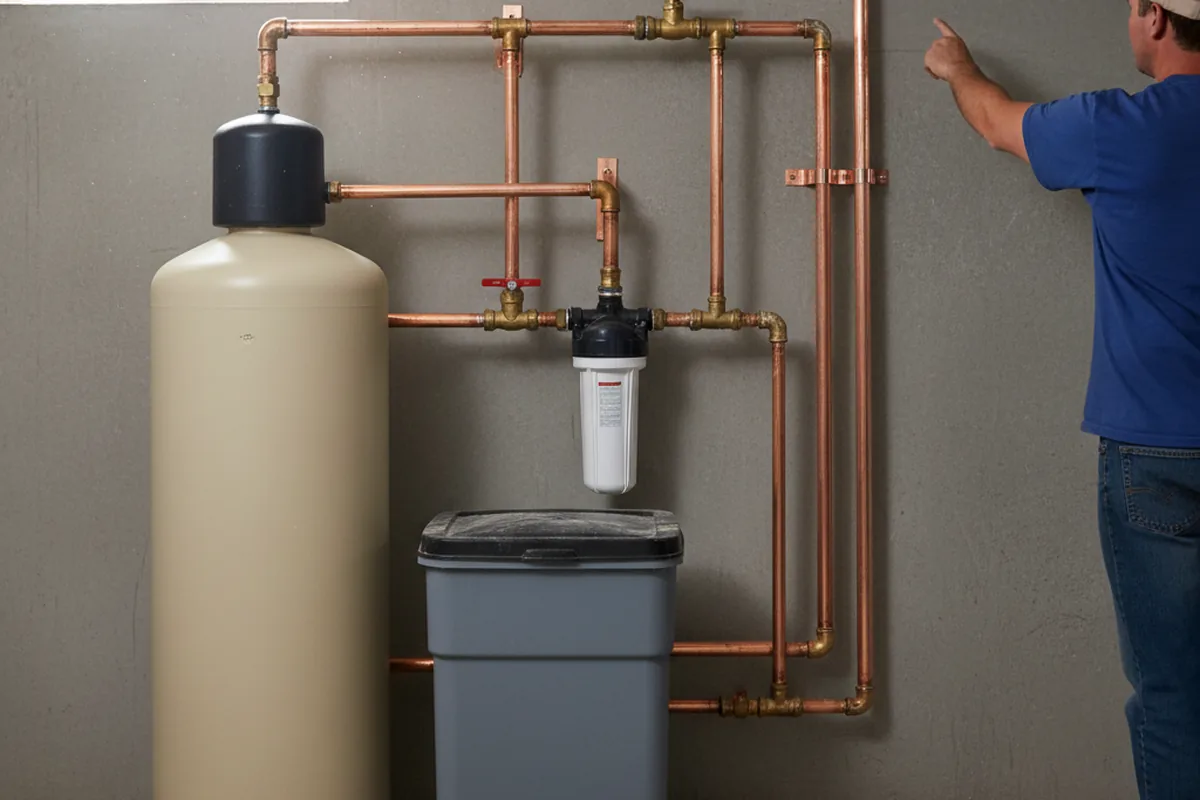 Whole-house water treatment system installed in Elmhurst